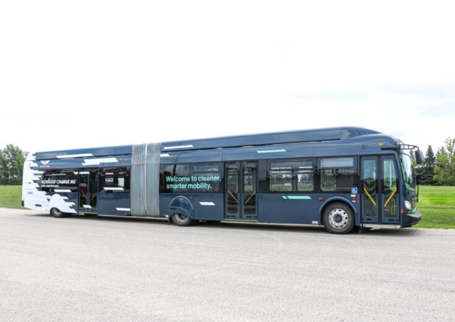 New Flyer enhanced the 60-foot Xcelsior CHARGE NG
